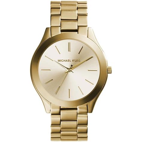 michael kors slim runway watch